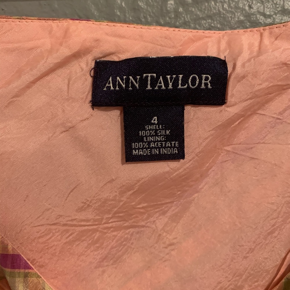 Ann Taylor: Vintage silk top - Picture 2 of 3
